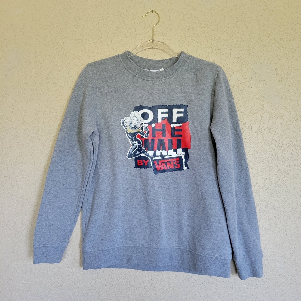 VANS x MARVEL Captain Marvel Crew Sweatshirt
